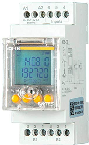 ENTES MCB-130 Multifunktions-Zeitrelais, 1 Stück, 0,1 s – 9999 min von ENTES