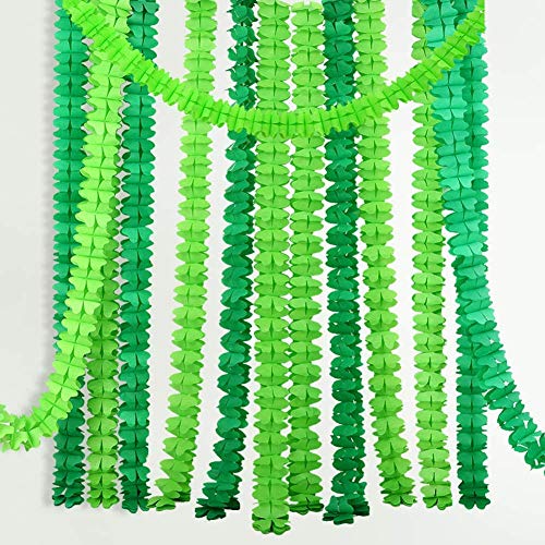 Party Dekoration Set, 6 pcs hängenden Garland vierblättrige Seidenpapier Blume, für Abschlussfeier, Geburtstag, Hochzeit Party Dekoration von ENTHUR