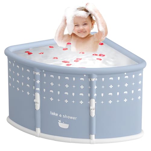 Faltbare Badewanne für Erwachsene 70x70cm – Tragbare Badewanne im Fächerdesign, platzsparend, stabil, einfache Aufbewahrung Faltbare Badewanne für Erwachsene 70x70cm – Tragbare Badewanne im Fächerdesign, platzsparend, stabil, einfache Aufbewahrung von ENTTEN