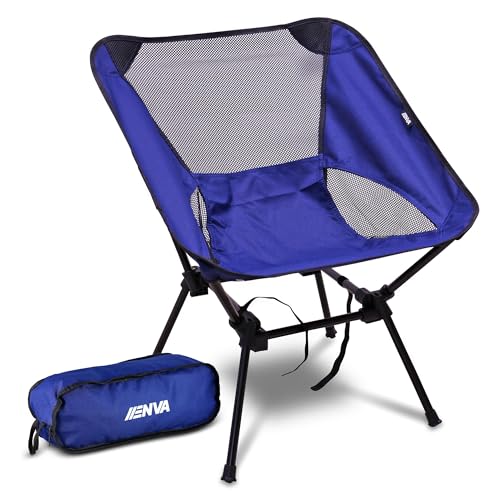 ENVA Faltbarer Campingstuhl ultraleichter & robuster Klappstuhl bis zu 150kg für Outdoor Abenteuer wie Camping, Angeln & Wandern Faltstuhl inkl. kompakter Tragetasche Angelstuhl wasserabweisend von ENVA MADE FOR QUALITY