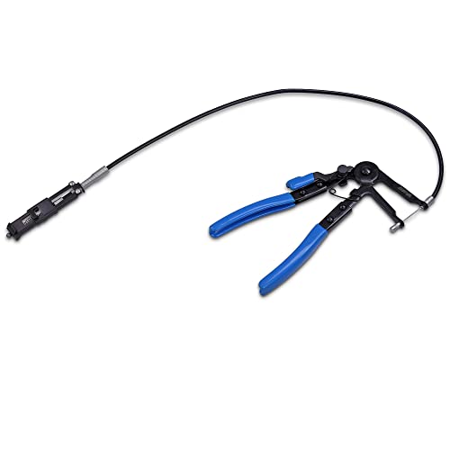 ENVA Schlauchklemmenzange mit Bowdenzug 630mm Schlauchschellenzange für Kfz Reparaturen Abklemmzange Schellenzange Kfz Set Universell einsetzbar von ENVA MADE FOR QUALITY