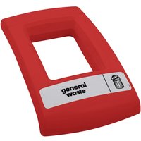 ENVIROBIN Deckel, offen, rot von ENVIROBIN