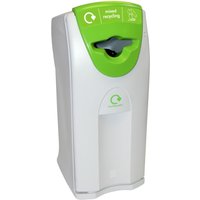 ENVIROBIN Maxi Abfallbehälter, mit Propelleröffnung, 140 Liter, grau, grün von ENVIROBIN