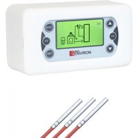 Clima TDS503 2 Zonen Temperatur Differenzregler wasserführende von ENVIRON
