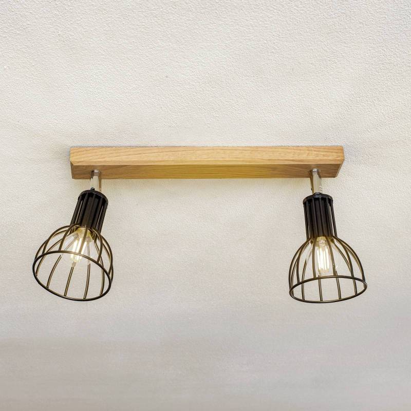 Envostar Aria Deckenlampe Eiche geölt, 2-flammig von Envostar