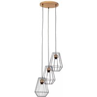 [GEBRAUCHT] Envostar Finan Pendel 3flg. Rondell Schirm ø21cm Pendellampe Pendelleuchte La349 B-Ware von ENVOSTAR