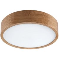 [NEUWERTIG] B-Ware Envostar Deckenleuchte Caspian Deckenlampe Deckenlicht Leuchte ø37 Cm Ip54 Eiche von ENVOSTAR