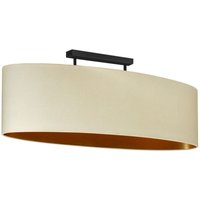 [NEUWERTIG] Envostar Deckenlampe Idun Hellbeige 80cm Naturmaterial Vegan Deckenleuchte Spot B-Ware von ENVOSTAR