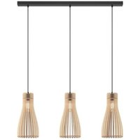 [NEUWERTIG] Envostar Furn Hängeleuchte Birkensperrholz 3 Flg Deckenlampe Pendelleuchte 266 B-Ware von ENVOSTAR