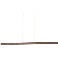 [NEUWERTIG] Envostar Lineo Led Lampe Pendelleuchte Kiefer Dunkel 135 Cm Touchdimmer Leuchte B-Ware von ENVOSTAR