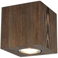 [NEUWERTIG] Envostar Tuni Downlight Deckenleuchte Deckenlampe Kiefer Nussbaum Gebeizt Gu10 B-Ware von ENVOSTAR
