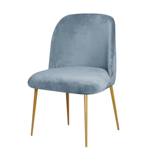 ENWIND Stuhlhussen Abnehmbar Waschbar Stretch Esszimmerstühle Husse Universal Moderne Stuhl Beschützer,Blau,6 Pcs von ENWIND