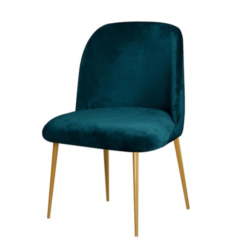 ENWIND Stuhlhussen Abnehmbar Waschbar Stretch Esszimmerstühle Husse Universal Moderne Stuhl Beschützer,Dark Blue,6 Pcs von ENWIND