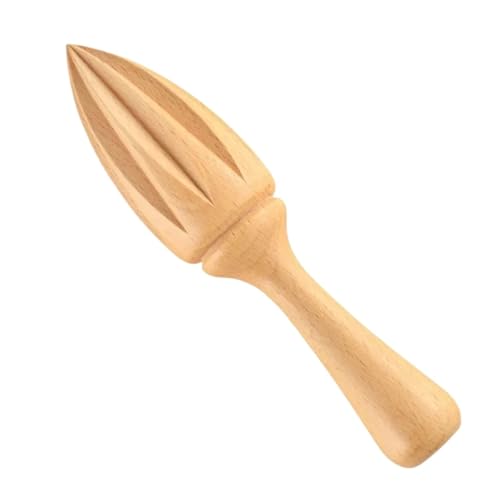 2 stücke Manuelle Lemon Squeezer Natürliche Holz Handpresse Entsafter Obst Orange Zehn-ecke Design Küche Werkzeug Für Bar Küche von ENWWCH