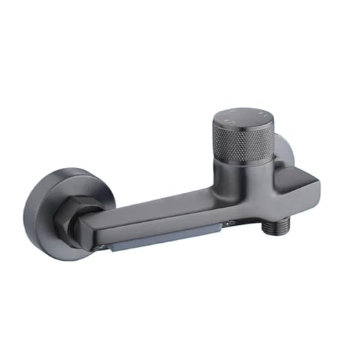 Badewannenarmaturen Multifunktionaler Warm- und Kaltwasserbereiter Mischventil Blumensprinkler Wasserhahn Badezimmer Duschhahn Für Badezimmer Geeignet(Gray) von ENWWCH