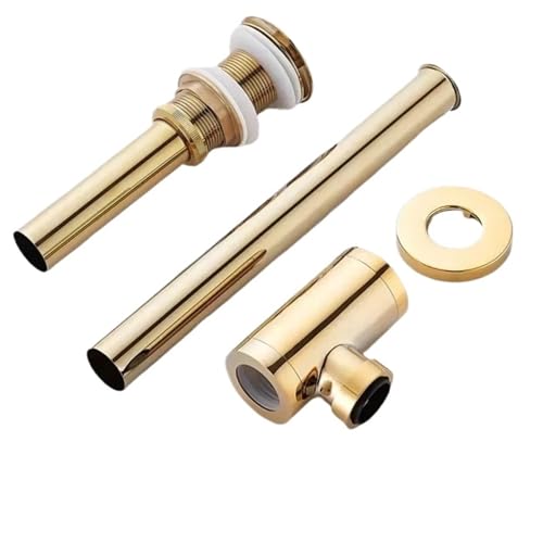 Badezimmer Becken Flasche Falle Ablauf Moderne Waschbecken Pop Up Filter Leuchte Stopper Sets Für Waschbecken(Without overflow) von ENWWCH