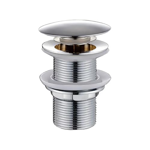 Badezimmer-Waschbecken-Flaschensiphon, Messing-Abflussrohr, höhenverstellbar, Waschbecken-Abfluss-P-Trap-Abflussrohr-Kit Für Waschbecken(Drain No-Overflow) von ENWWCH