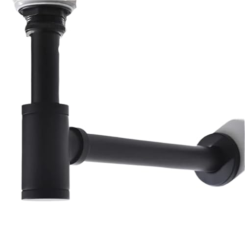 Basin Pop Up Drain Antique Brass Bottle Trap Bathroom Sink Siphon Drains with Kit Für Waschbecken(Color 5) von ENWWCH