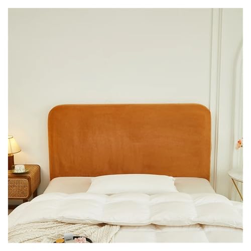ENWWCH 1 PC-Kopfteilbezug, elastischer Nachttischbezug for Bett im Schlafzimmer, weich, leicht zu reinigen Für Schlafzimmer(Orange,200cm) von ENWWCH
