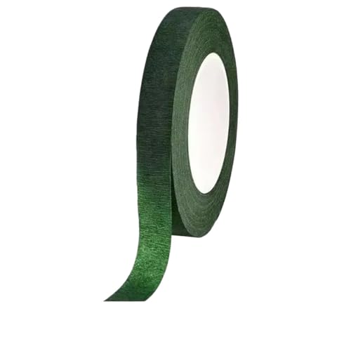 ENWWCH 10 Rollen grünes Blumenstrauß-Blumenband, selbstklebendes Verpackungspapierband, DIY-Blumendekoration, geeignet for Hochzeiten im Blumenladen Für Floristik(1Roll) von ENWWCH