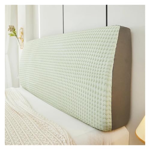 ENWWCH 1pc Kopfteil Abdeckung Elastische Bett Kopf Protector Schutzhülle All-Inclusive BedHead for Wohnkultur Für Schlafzimmer(Color 3,L150cm H50-60cm) von ENWWCH