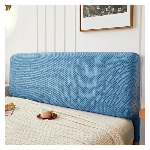 ENWWCH All-Inclusive-Kopfteilbezug, Bettkopfbezüge, Dicke, elastische Bettdecke, Rückenschutzbezug for das Schlafzimmer im Home-Hotel Für Schlafzimmer(Blue,220cm) von ENWWCH