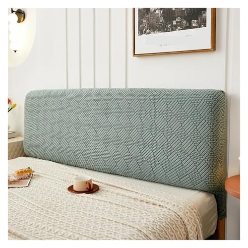 ENWWCH All-Inclusive-Kopfteilbezug, Bettkopfbezüge, Dicke, elastische Bettdecke, Rückenschutzbezug for das Schlafzimmer im Home-Hotel Für Schlafzimmer(Dark Green,220cm) von ENWWCH