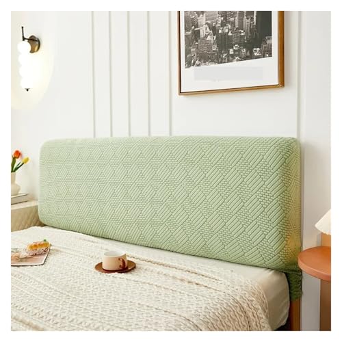 ENWWCH All-Inclusive-Kopfteilbezug, Bettkopfbezüge, Dicke, elastische Bettdecke, Rückenschutzbezug for das Schlafzimmer im Home-Hotel Für Schlafzimmer(Green,150cm) von ENWWCH