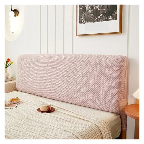 ENWWCH All-Inclusive-Kopfteilbezug, Bettkopfbezüge, Dicke, elastische Bettdecke, Rückenschutzbezug for das Schlafzimmer im Home-Hotel Für Schlafzimmer(Pink,180cm) von ENWWCH