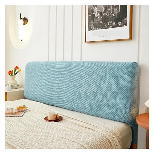 ENWWCH All-Inclusive-Kopfteilbezug, Bettkopfbezüge, Dicke, elastische Bettdecke, Rückenschutzbezug for das Schlafzimmer im Home-Hotel Für Schlafzimmer(Sky Blue,150cm) von ENWWCH