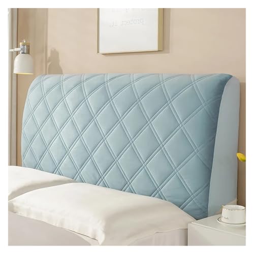 ENWWCH All-Inclusive-Kopfteilbezug aus weichem, gestepptem Stoff, verdickter, Heimdekoration, einfarbig, Bettrückenbezug Für Schlafzimmer(Color 3,W210 x H70cm) von ENWWCH
