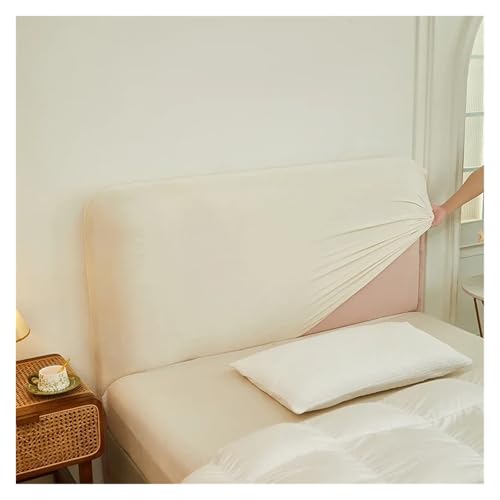 ENWWCH Bettbezug Plüsch Kopfteilbezug Spandex Bettkopfbezug All-Inclusive Bettkopfteil Für Schlafzimmer(Color 3,200x50cm) von ENWWCH