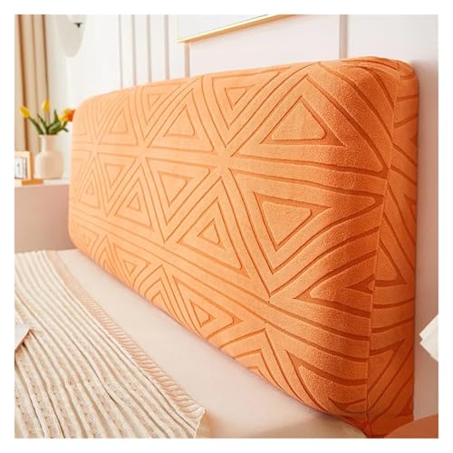 ENWWCH Bettkopfteilbezug, einfarbig, Stretch-Bettkopfteilbezug, All-Inclusive-Bettrückenlehnenbezug for Schlafzimmer Für Schlafzimmer(Color 1,L150cm H50-60cm) von ENWWCH