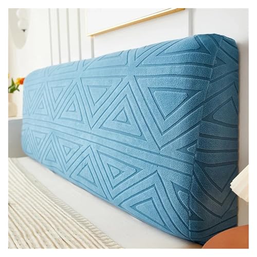 ENWWCH Bettkopfteilbezug, einfarbig, Stretch-Bettkopfteilbezug, All-Inclusive-Bettrückenlehnenbezug for Schlafzimmer Für Schlafzimmer(Color 6,L120cm H50-60cm) von ENWWCH