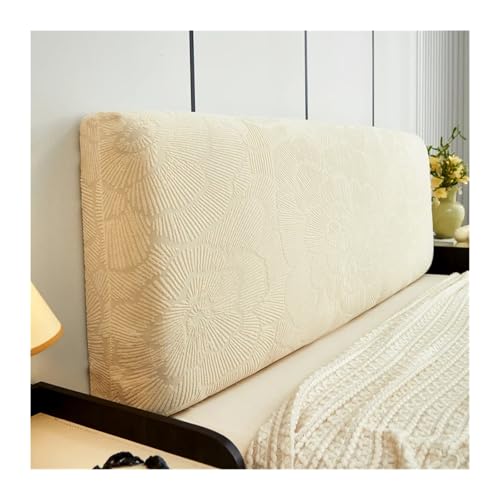 ENWWCH Bettkopfteilbezug, einfarbig, Stretch-Bettkopfteilbezug, All-Inclusive-Bettseitenschutzbezug Für Schlafzimmer(Color 2,L200cm H50-60cm) von ENWWCH