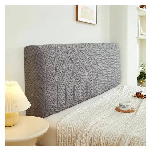 ENWWCH Einfarbiger Bettkopfteilbezug, Abnehmbarer Stretch-Bettkopfteilbezug, All-Inclusive-Rückenlehnenbezug for Schlafzimmer Für Schlafzimmer(Color 6,L200cm H50-60cm) von ENWWCH