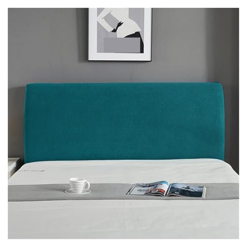 ENWWCH Elastischer Kopfteil-Schonbezug, verdicken Sie All-Inclusive-Bettkopfbezüge for zu Hause, Lange Rückenlehne, Bettkopfteilbezug Für Schlafzimmer(Blue,200-220cm) von ENWWCH