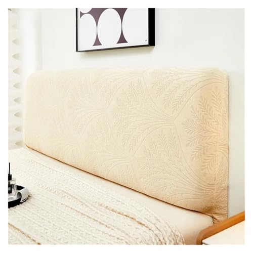 ENWWCH Kopfteilbezug, einfarbig, Kopfteilbezüge for Doppelbetten, All-Inclusive-Nachttischschutz, Bettrückenlehnenbezug Für Schlafzimmer(Color 1,L220cm H50-60cm) von ENWWCH