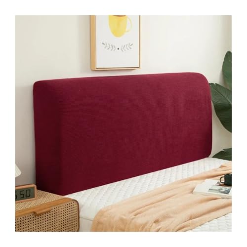 ENWWCH Massiver Bettseitenbezug, Kopfteilbezug, Spandex-Bettkopfteilbezug, All-Inclusive-Bettkopfteil Für Schlafzimmer(Color 1,120x50cm) von ENWWCH