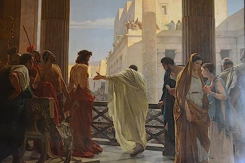 ENYLUFUT Bekannt Wand-Kunst Bild Leinwand Wandkunst Siehe den Mann von Antonio Ciseri Wandkunst Bild für Office Home Decor 60x90cm ENYLUFUT Bekannt Wand-Kunst Bild Leinwand Wandkunst Siehe den Mann von Antonio Ciseri Wandkunst Bild für Office Home Decor 60x90cm von ENYLUFUT