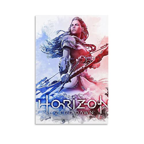 ENYPOLIS Horizon Zero Dawn Poster & Drucke auf Leinwand, Wandkunst-Poster für Raumdekoration, Rahmen, 30 x 45 cm von ENYPOLIS