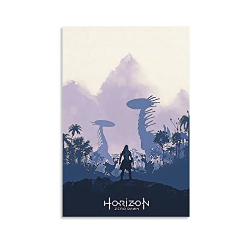 ENYPOLIS Horizon Zero Dawn Poster & Drucke auf Leinwand, Wandkunst-Poster für Raumdekoration, unrahmen, 30 x 45 cm von ENYPOLIS