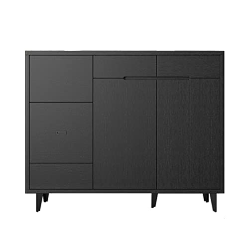 ENtele Schuhschrank Eingangs-Schuhschrank, moderner, einfacher Türeingang, minimalistische Modelle mit großem Fassungsvermögen, Lagerhallenschrank mit Schuhbank Schuhregal (Size : 135x35x105cm) von ENtele