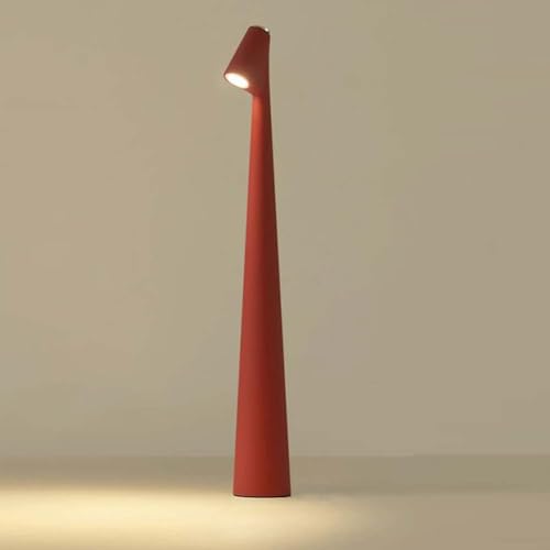 EOEO 3W LED Dimmbar Tischlampe Kabellos Akku Tischleuchte mit Typ-C-Ladung und Touch Control Tisch Lampe mit Batterie mit 3 Farbmodi Modern Innen Tragbare Tischleuchte für Schlafzimmer Bar,Rot EOEO 3W LED Dimmbar Tischlampe Kabellos Akku Tischleuchte mit Typ-C-Ladung und Touch Control Tisch Lampe mit Batterie mit 3 Farbmodi Modern Innen Tragbare Tischleuchte für Schlafzimmer Bar,Rot von EOEO