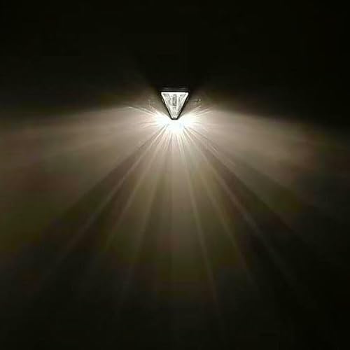 EOEO Kristall Wandleuchte LED K9 Crystal Diamant Wandlampe Flurlampe 3000K Warmes Weiß Nachttischlampe Moderne Innen Dekor Beleuchtung Licht für Schlafzimmer, Wohnzimmer, Esszimmer,Silber von EOEO