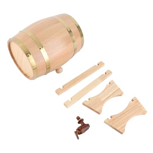 3L Vintage Holz Eichenholz Weinfass Spender für Whisky Bourbon Tequila 3L Vintage Holz Eichenholz Weinfass Spender für Whisky Bourbon Tequila von EOJDDPA