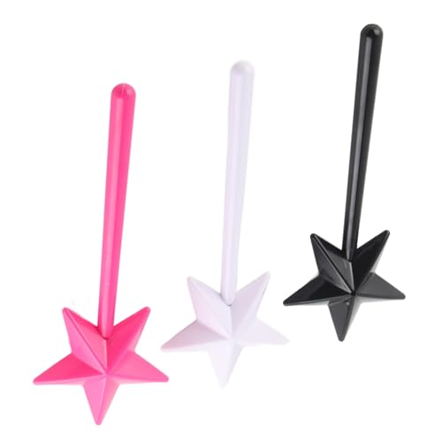 3pcs Magische Salz Pfeffer Shakers Sternform Magic Zauberstab Salz Pfeffer Shakers Magic Stick nachfüllbare Gewürze Gewürze Spender rosa schwarzweiß von EOJDDPA