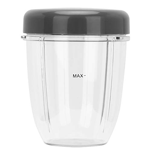 Becher Deckel Blender Teil Kit für Nährstoff Kugel 900W Mixer Zubehör Ersatz (Kleine Tasse 18 Unzen) von EOJDDPA