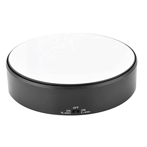 EOJDDPA 360 -Grad -Rotationsanzeige Ständer Einstellbarer Geschwindigkeitsspiegeloberfläche Plattenspieler Schmuckhalter zum Präsentieren von Schmuck Uhren Kosmetik ABS Schwarz 18 cm EOJDDPA 360 -Grad -Rotationsanzeige Ständer Einstellbarer Geschwindigkeitsspiegeloberfläche Plattenspieler Schmuckhalter zum Präsentieren von Schmuck Uhren Kosmetik ABS Schwarz 18 cm von EOJDDPA