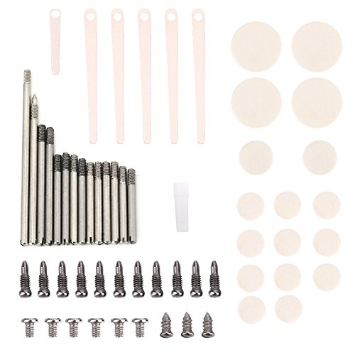 EOJDDPA Metallklarinette Reparation Wartungsteile Schrauben Pads Tools Kit Clarinets Zubehör EOJDDPA Metallklarinette Reparation Wartungsteile Schrauben Pads Tools Kit Clarinets Zubehör von EOJDDPA